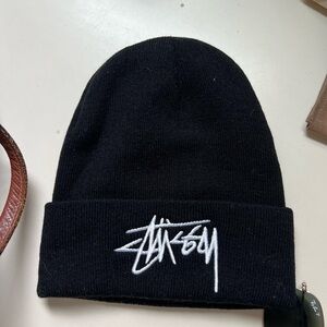 Stussy Black Cuff Beanie